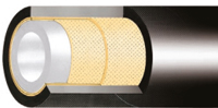 Tuyau thermoplastique hydraulique - 2 tresses polyester anti-abrasion - Isoflex fournisseur de tuyaux hydrauliques