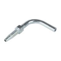 AGR-DEL9 Abb.1 : Embout coudé 90° avec et sans rainure