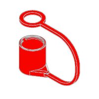 CAPM-B : Bouchon pour coupleur face plane -anti-pollution mâle