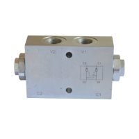 HCARBDPLFG : Clapet anti-retour bloc double femelle/femelle gaz - Pilote en ligne