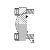 ABCAGOB3 / ABCAGOB6 : Brides d'obturation en 2 parties - BFX OB - SAE 3000/SAE 6000