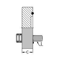 ABMOBE3 / ABMOBE6 : Brides d'obturation monobloc avec joint et vis - SAE 3000/ SAE 6000