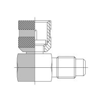 PPCMF9 : Adaptateur mâle / femelle 90° prise de pression - accessoire hydraulique