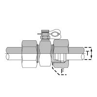PPE10UMML : Union double micro-test - accessoire hydraulique