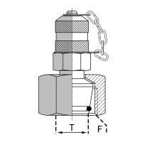 PPMDKOL / PPMDKOS : Prise de pression orientable DKO DIN série S et L - accessoire hydraulique