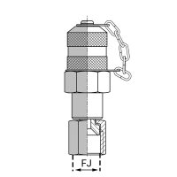 PPMFJ : Prise de pression femelle JIC - accessoire hydraulique