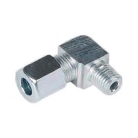 LLCMTCOE / LLCMCOE : Raccord fileté coudé mâle - mâle équipé