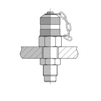 Prise de pression passe-cloison