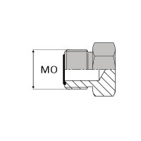 OOBM : Bouchon mâle ORFS tête hexagonale