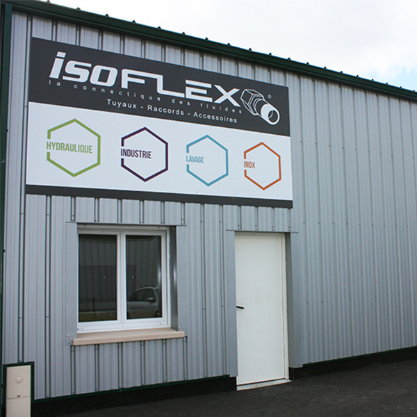 Agence Isoflex de Caen (14) - assemblage de flexibles hydrauliques, fournisseur de tuyaux & raccords hydrauliques et industriels