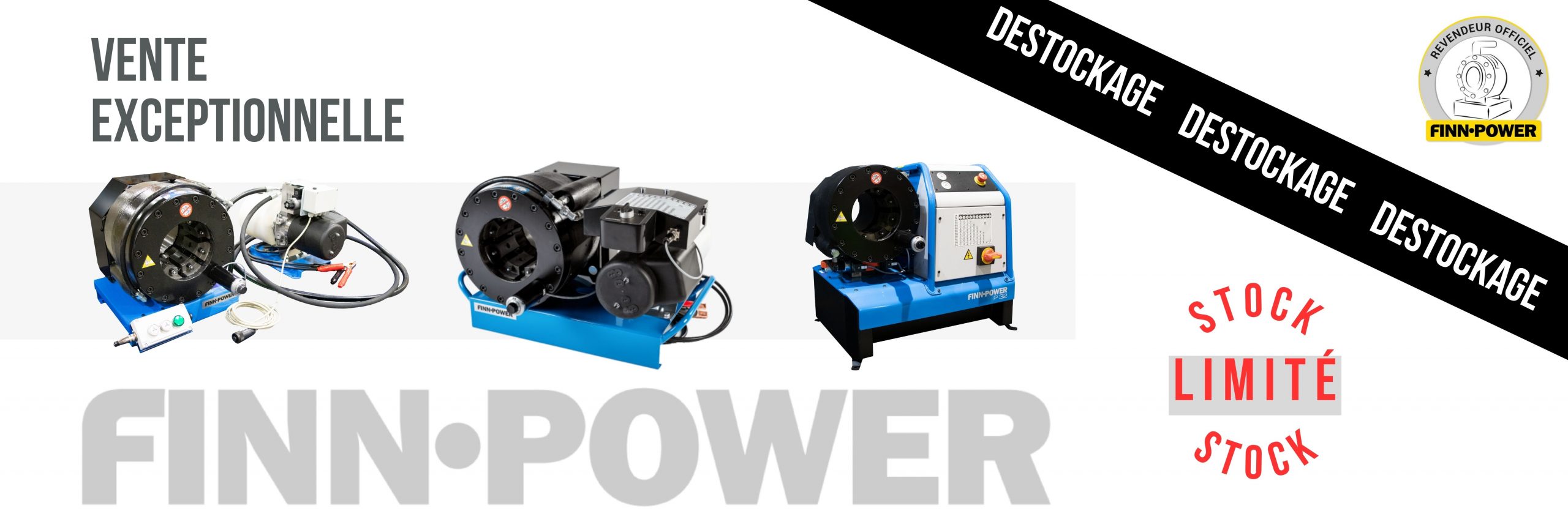 FINN POWER SERTISSEUSE DESTOCKAGE ISOFLEX