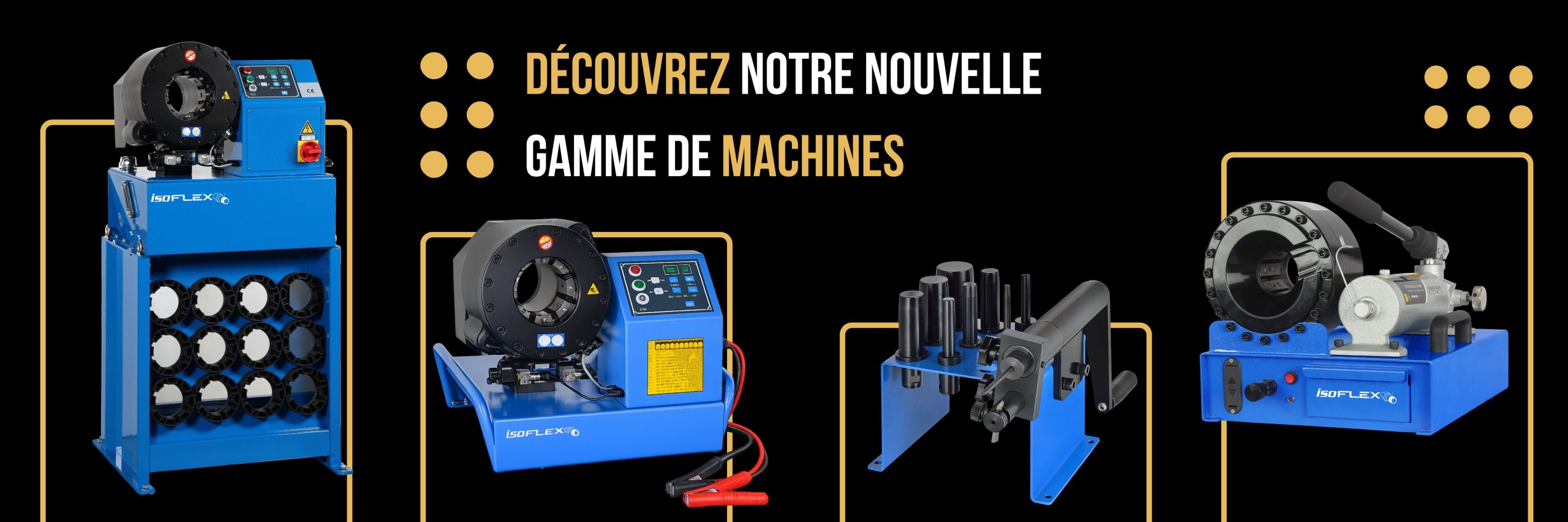 Isoflex machine sertisseuse presse a sertir denudeuse